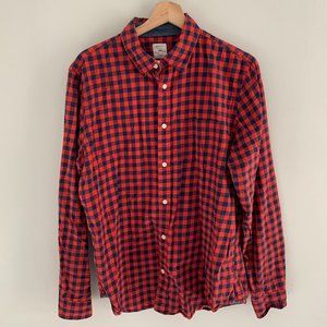 Gap Men's Button Down Flannel Shirt